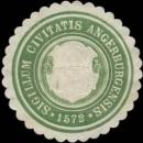 Siegelmarke Sigillum civitatis Angerburgensis Angerburg W0383972